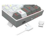 Redragon Castor Pro White-Gray - 1326934 - zdjęcie 3